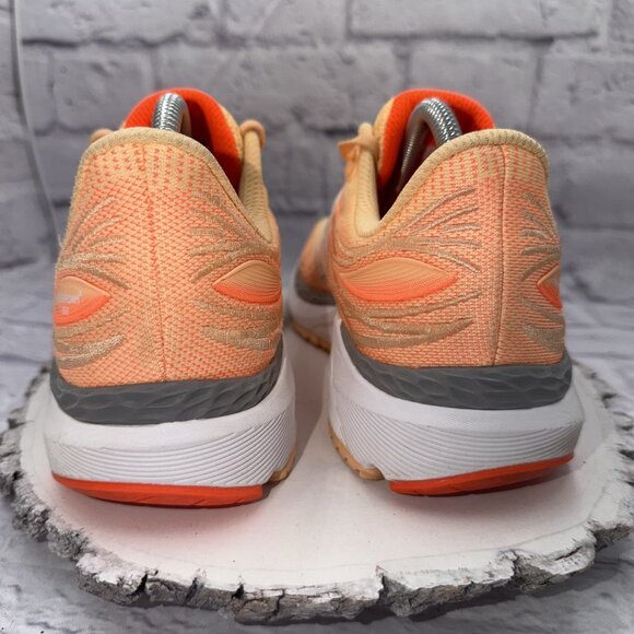 New Balance Women's Fresh Foam X 860 V12 Running Shoe Size 10.5 D Orange Gray - Picture 6 of 12